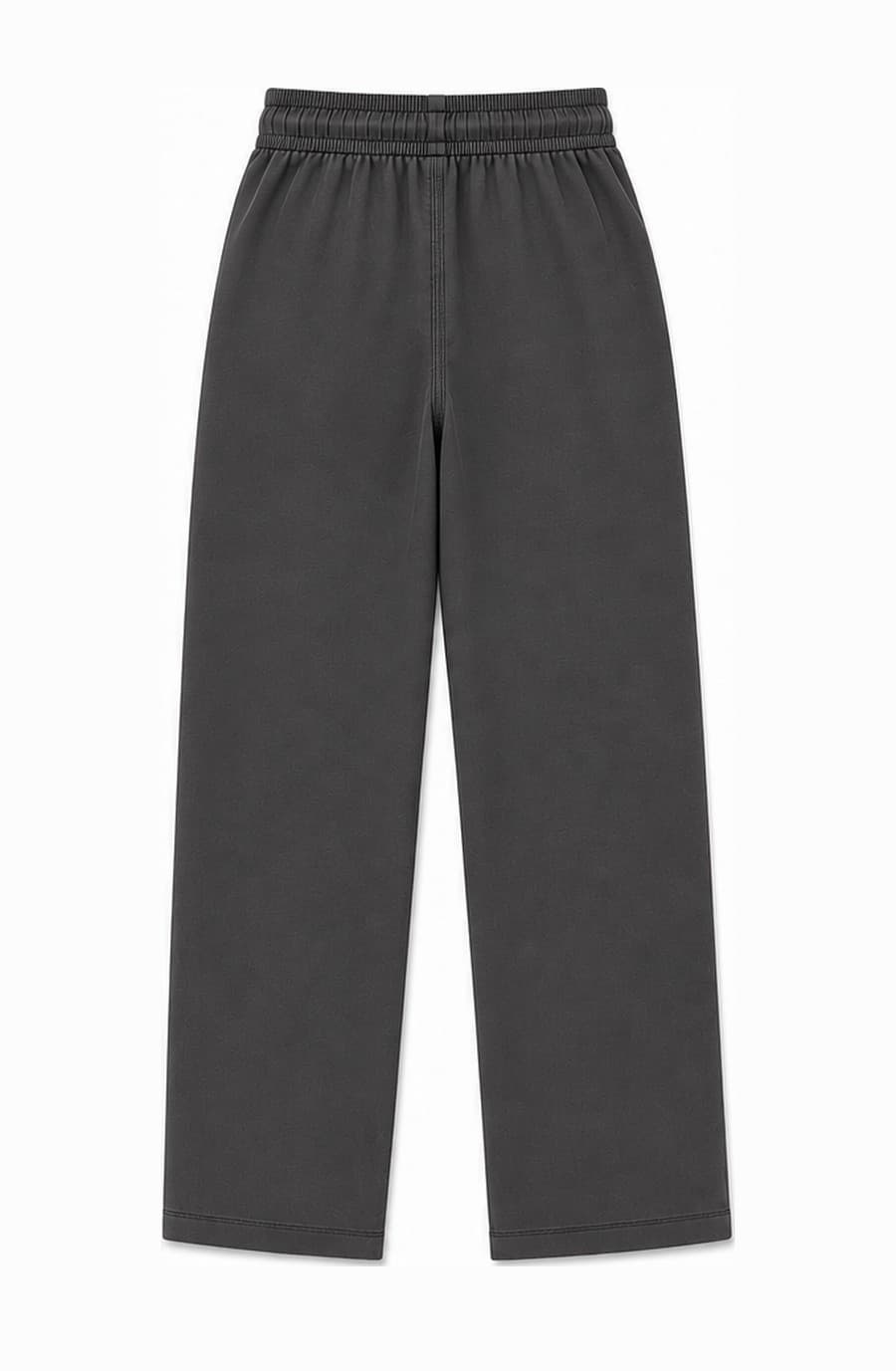 Kids' charcoal cotton cargo trouser, back view — The Kids Cargo Trouser, Pakistan