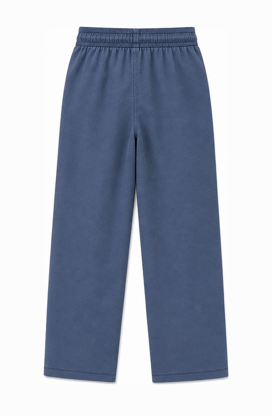 Kids' steel blue cotton cargo trouser, back view — The Kids Cargo Trouser, Pakistan