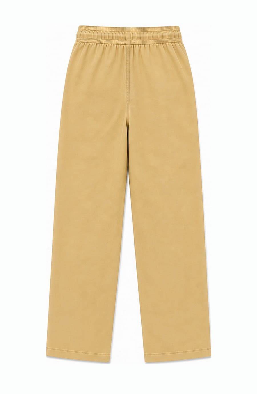 Kids' tan cotton cargo trouser, back view — The Kids Cargo Trouser, Pakistan
