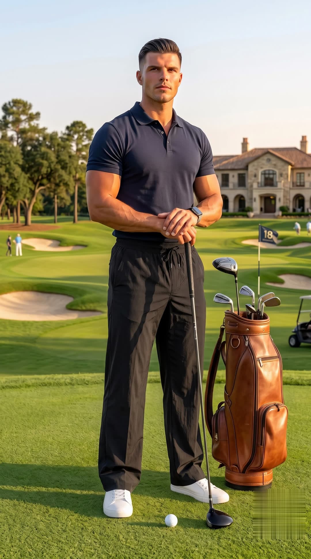 Desire Cotton — the everyday trouser, out on the course