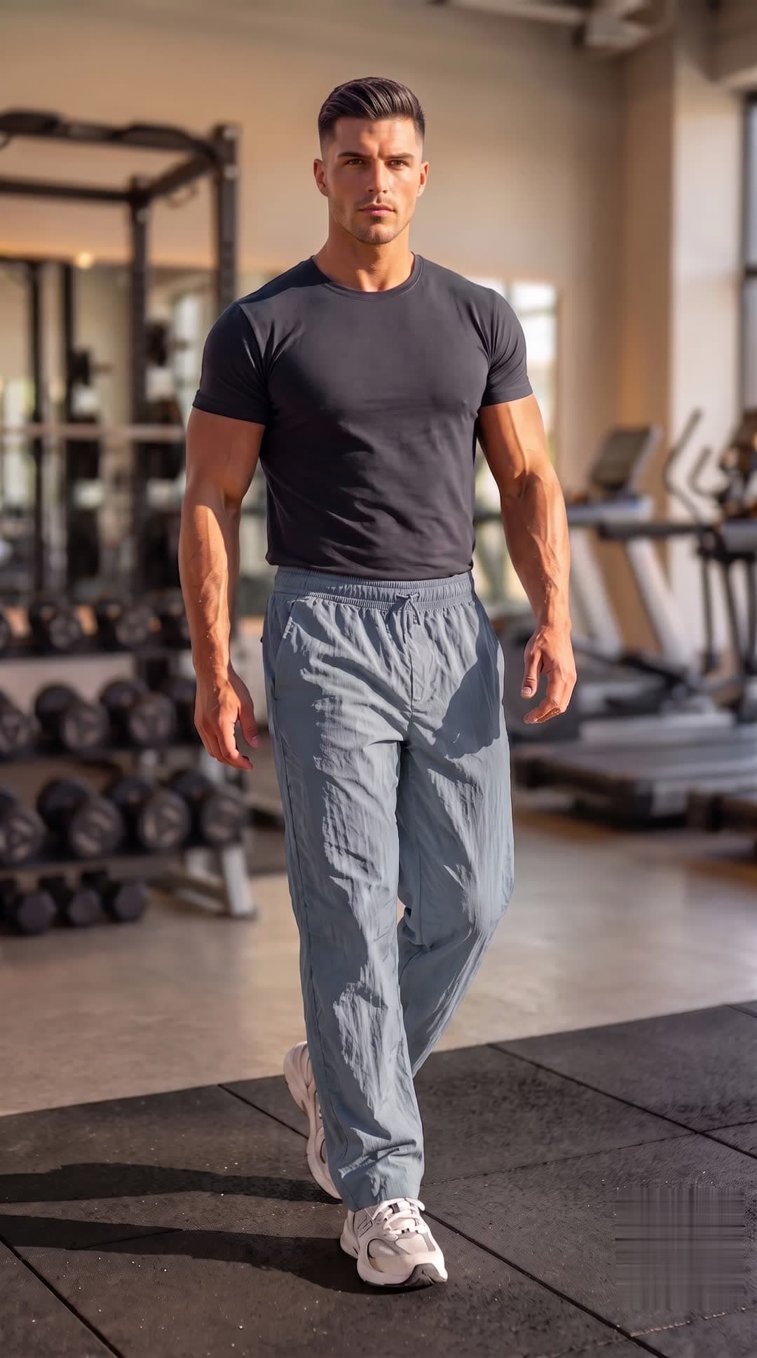 The Everyday Trouser in Steel Blue — view 7