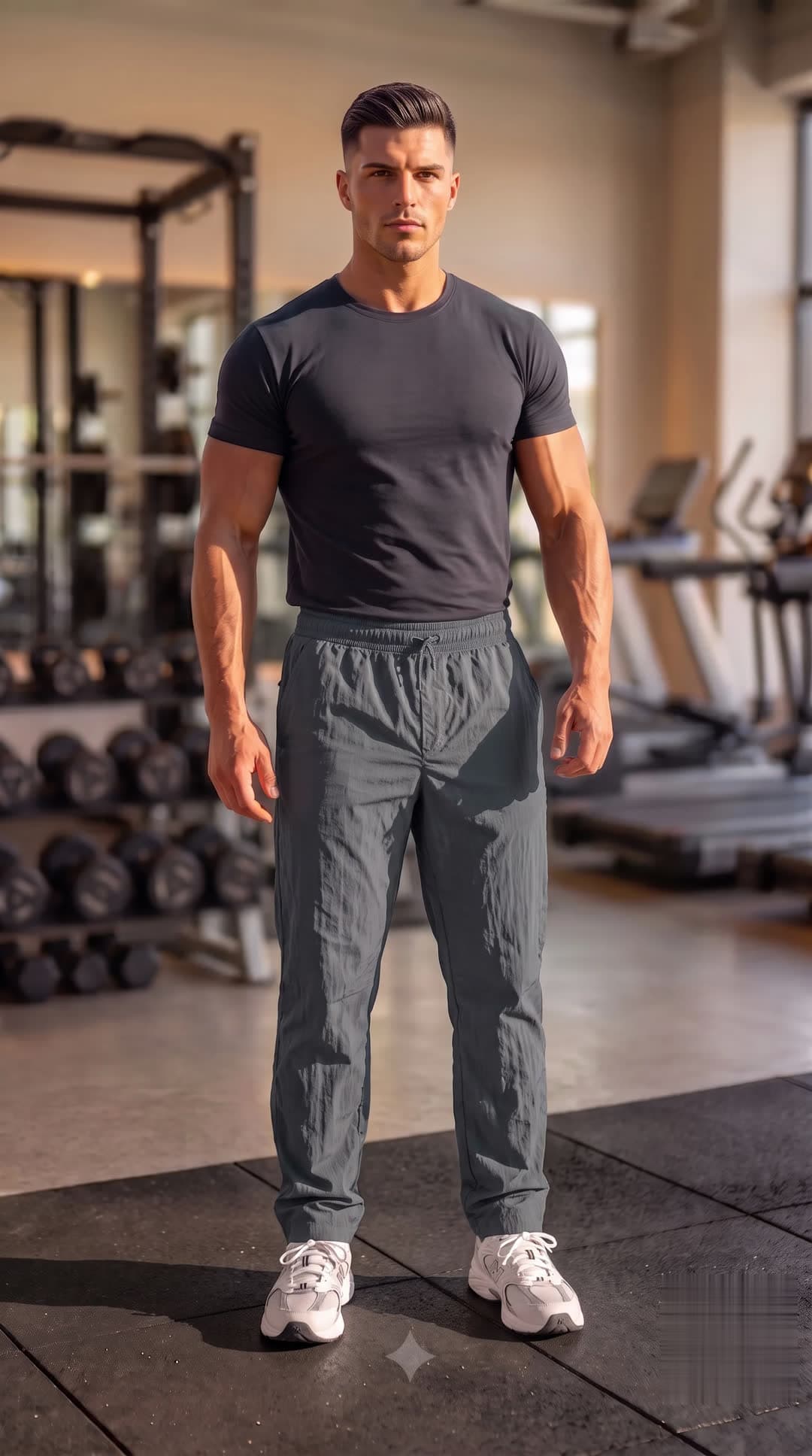 The Everyday Trouser in Grey — view 6